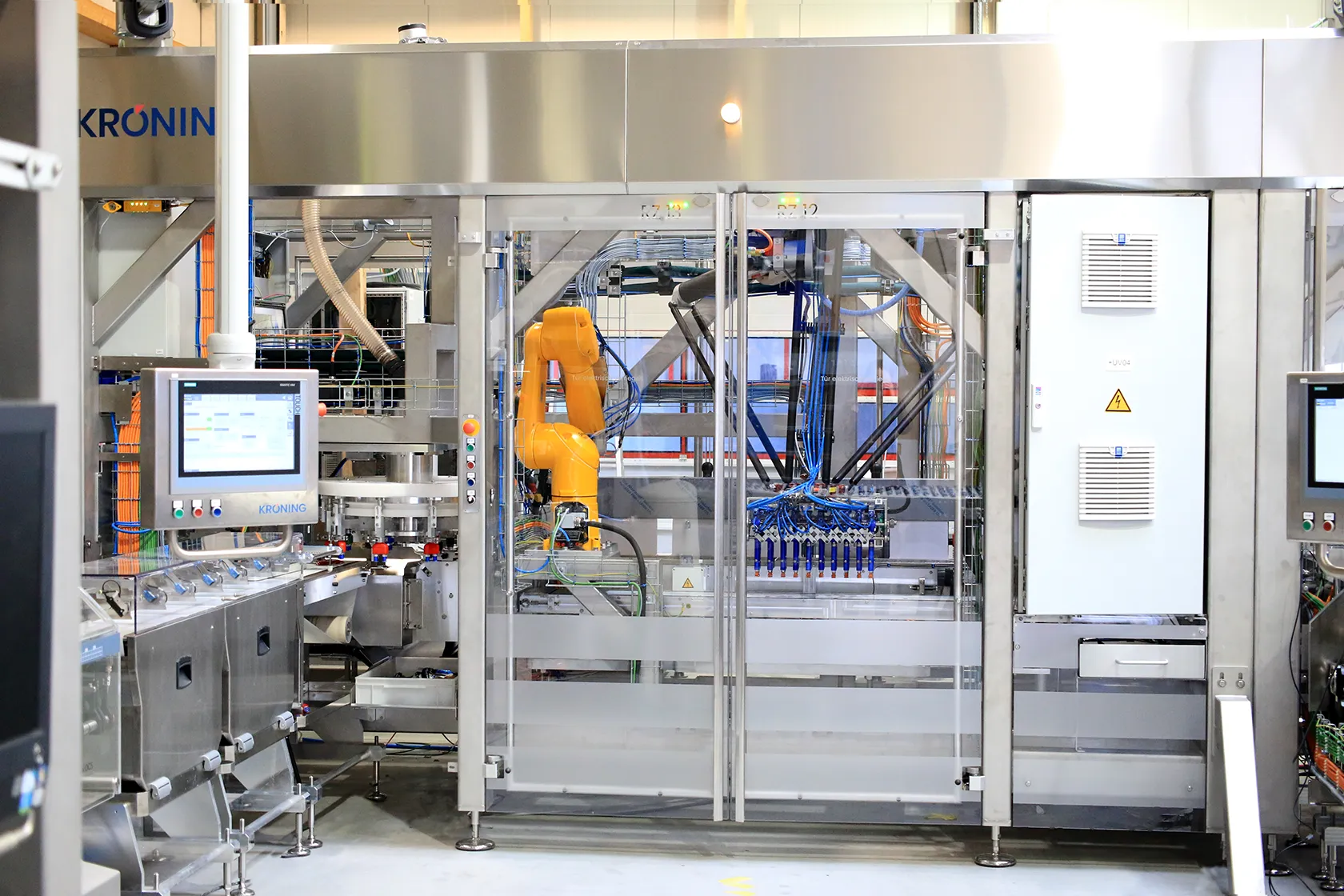 Ansicht einer Roboterzelle