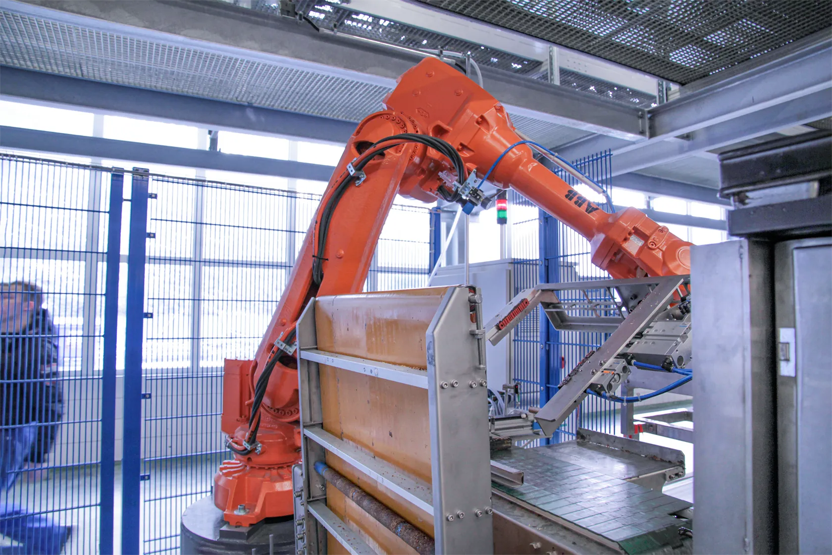 Detailansicht des Kipp-Bandes