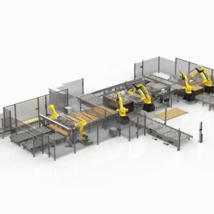 Palettierung von Holzfurnier