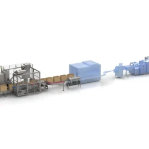 Verpackungslinie für Baguettes